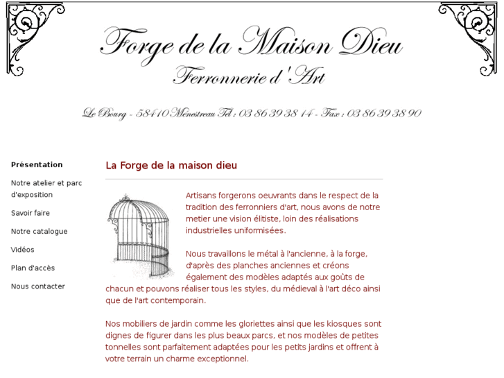 www.laforgedelamaisondieu.com