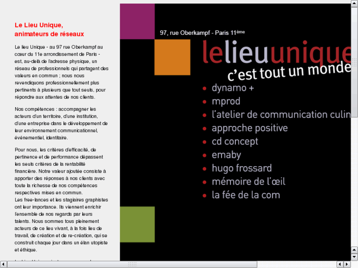 www.lelieuunique.fr