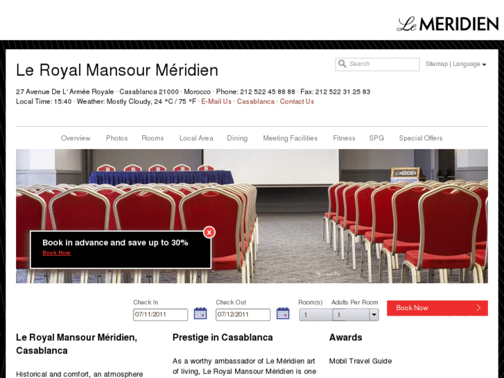 www.lemeridien-casablanca.com