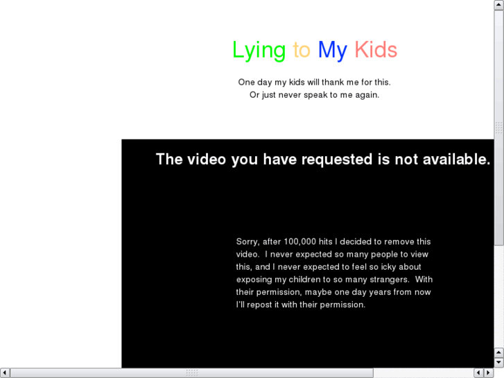 www.lyingtomykids.com