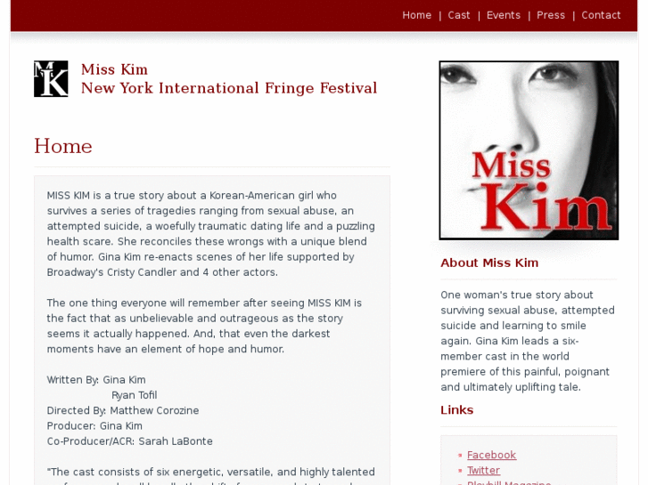 www.misskimtheplay.com