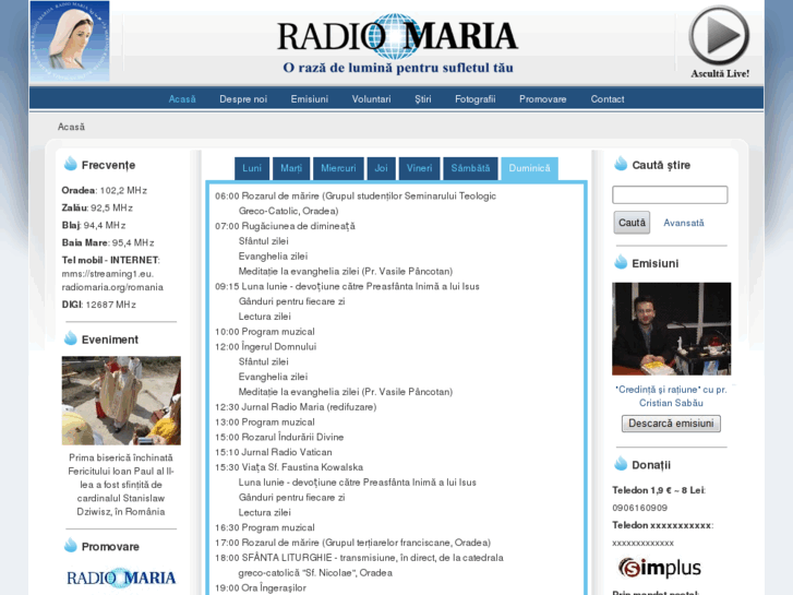 www.radiomaria.ro