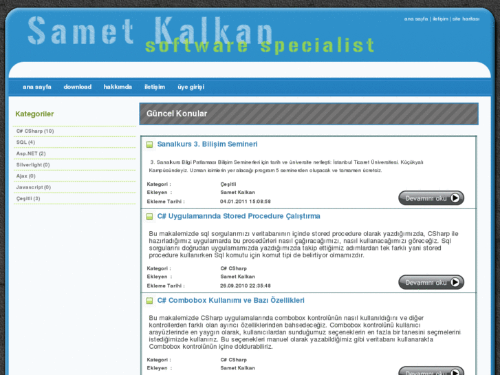 www.sametkalkan.com