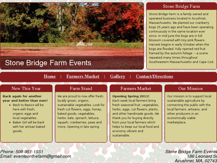 www.stonebridgefarmevents.com