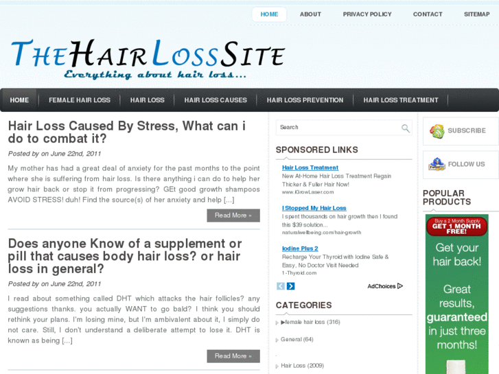 www.thehairlosssite.com