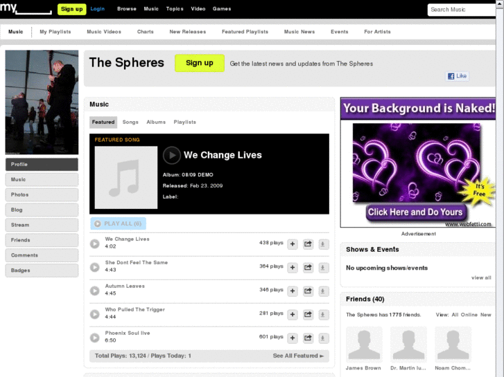 www.thespheres.co.uk