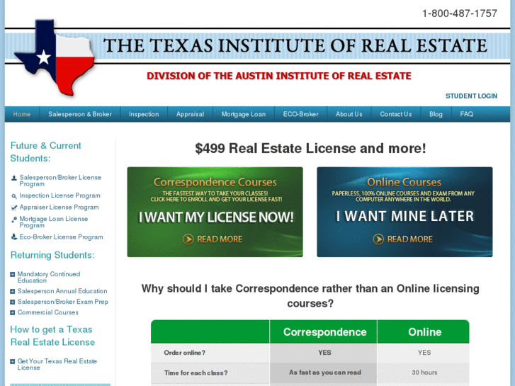 www.thetexasinstituteofrealestate.com