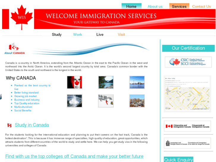 www.welcomeimmigrationservices.com