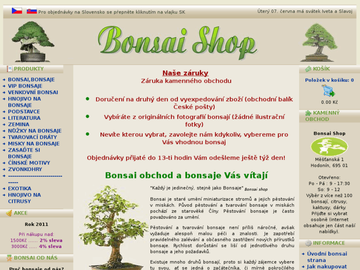 www.bonsai-shop.cz