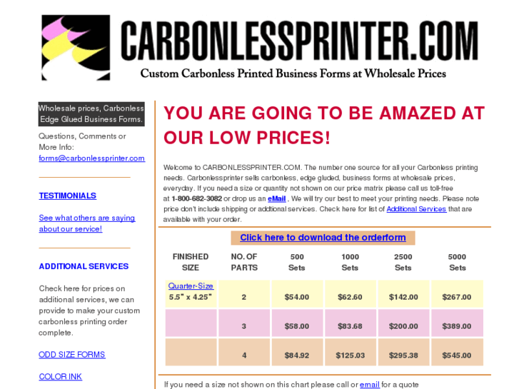 www.carbonlessprinter.com