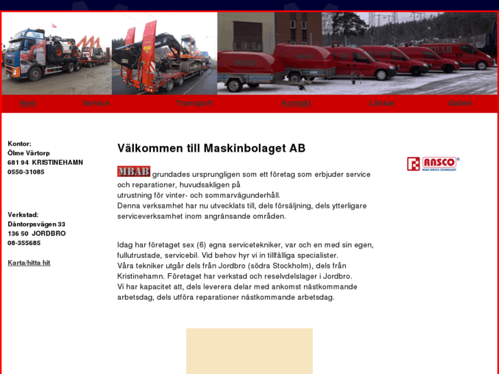 www.maskinbolaget.net