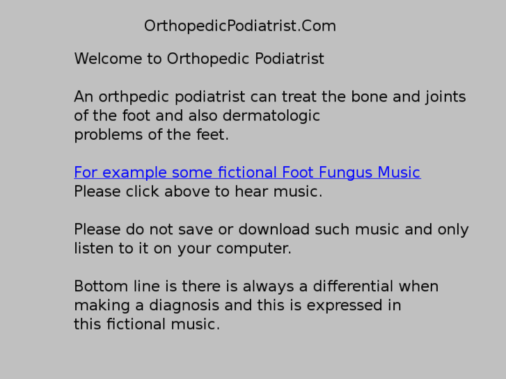 www.orthopedicpodiatrist.com