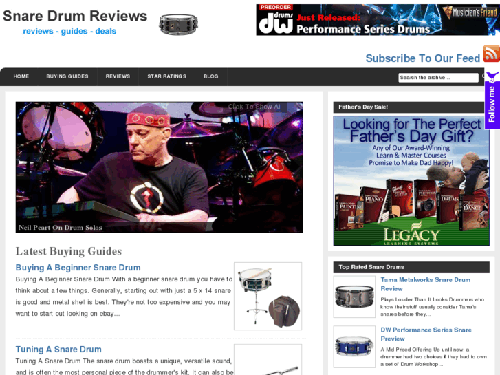 www.snaredrumreview.com