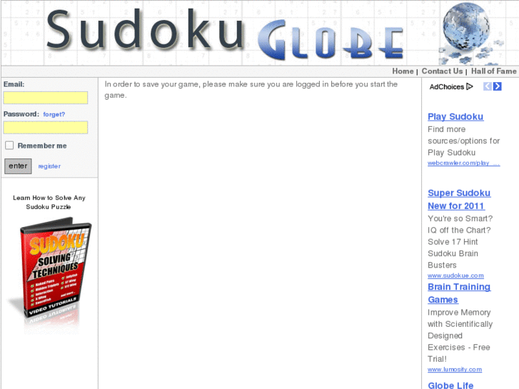 www.sudokuglobe.com