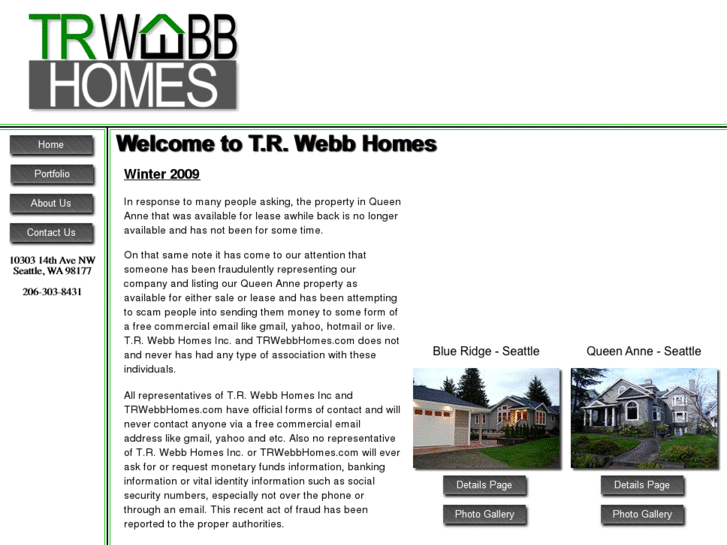 www.trwebbhomes.com