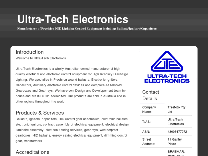 www.ultra-tech.com.au