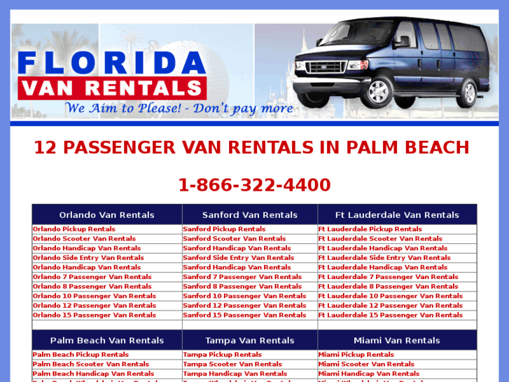 www.12passengervanrentalsinpalmbeach.com