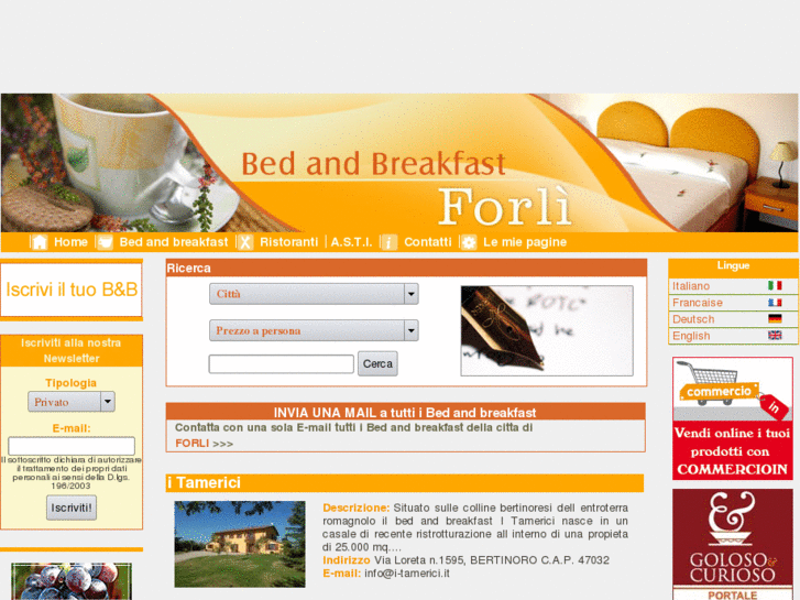 www.bedandbreakfastforli.com