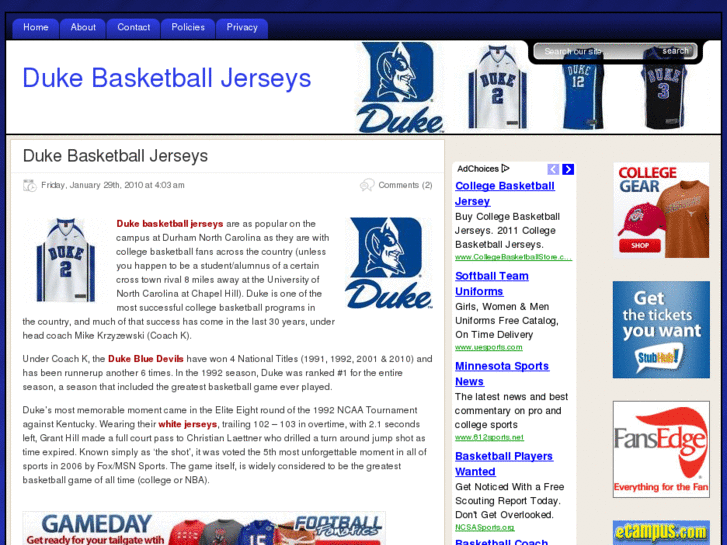 www.dukebasketballjerseys.com