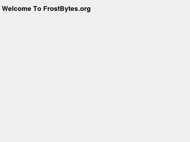 www.frostbytes.org