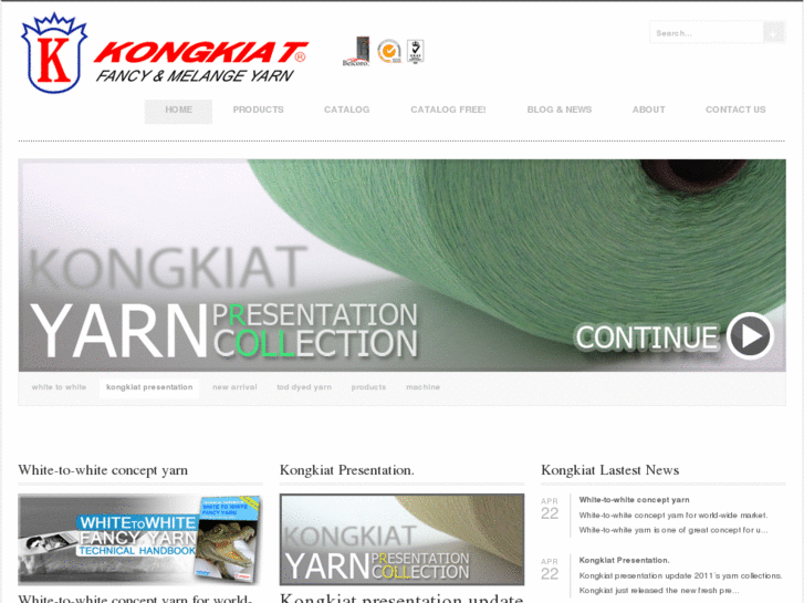 www.kongkiattextile.com