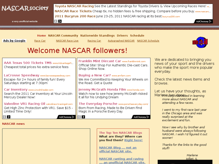 www.nascarsociety.com