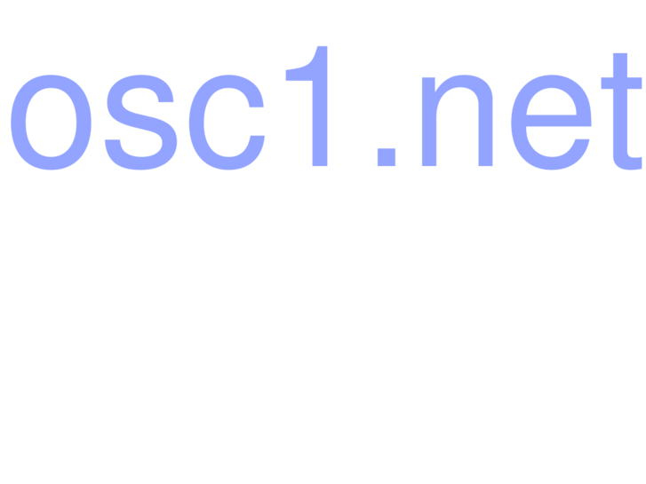 www.osc1.net