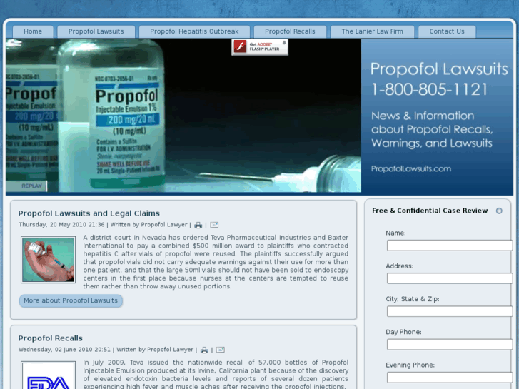 www.propofollawsuits.com