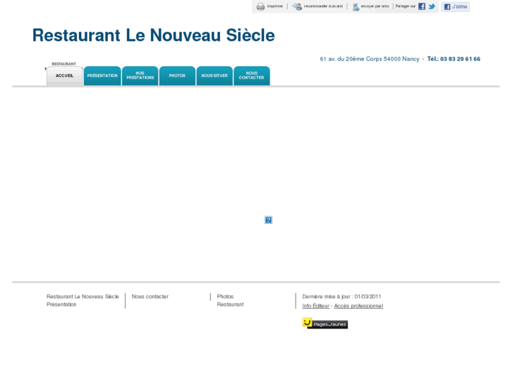 www.restaurantlenouveausiecle.com