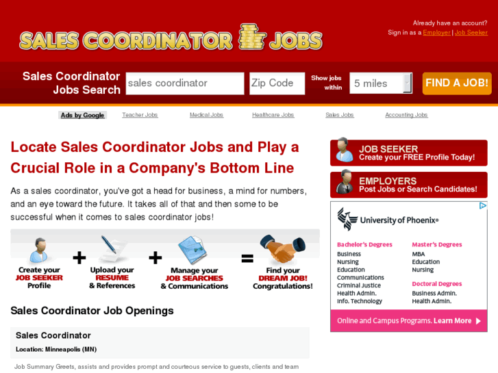 www.salescoordinatorjobs.com