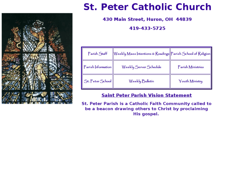 www.stpetershuron.org