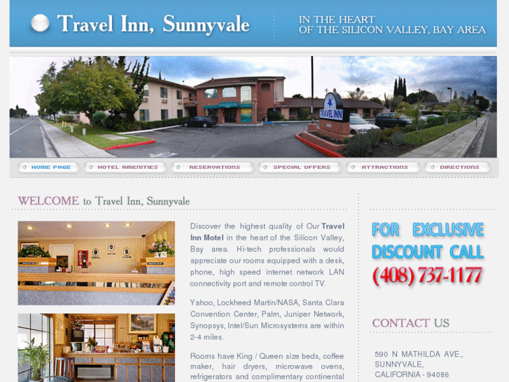 www.travelinnsunnyvale.com