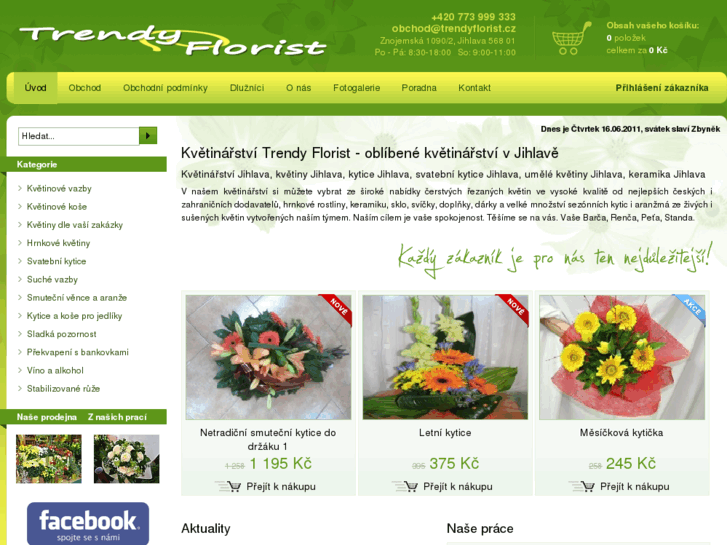 www.trendyflorist.cz