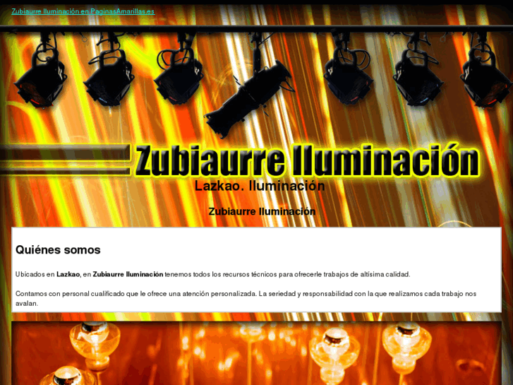 www.zubiaurreiluminacion.es