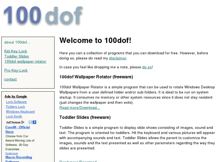 www.100dof.com