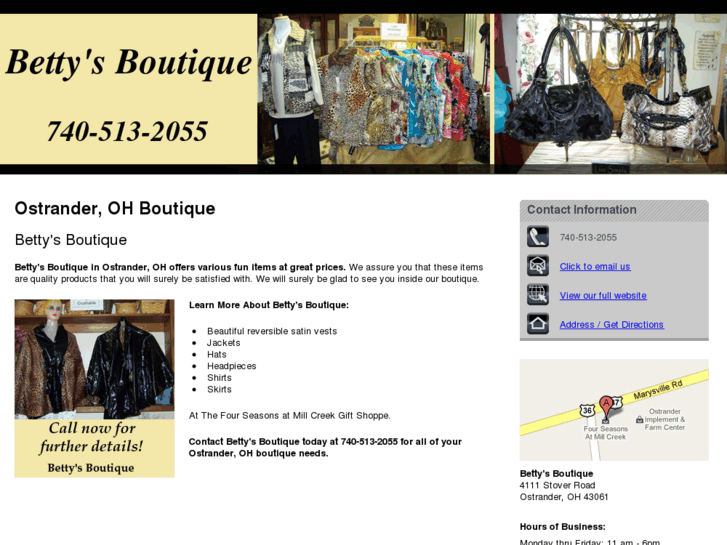 www.bettysboutiqueoh.com