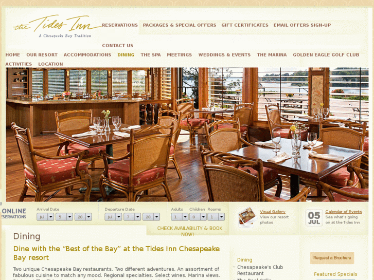 www.chesapeakeclubdining.com