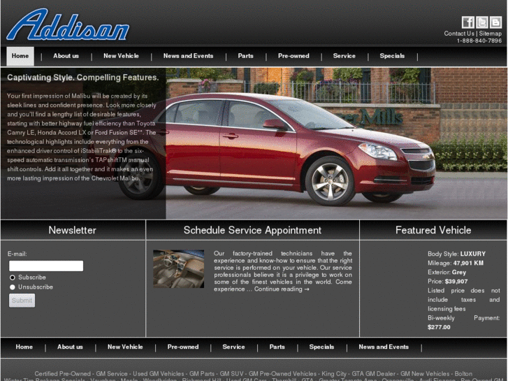 www.chevroletmalibumississauga.com