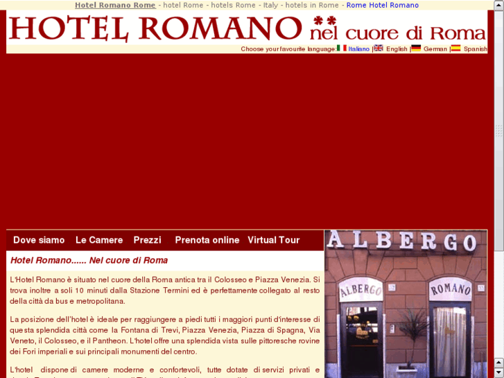 www.hotelromano.com