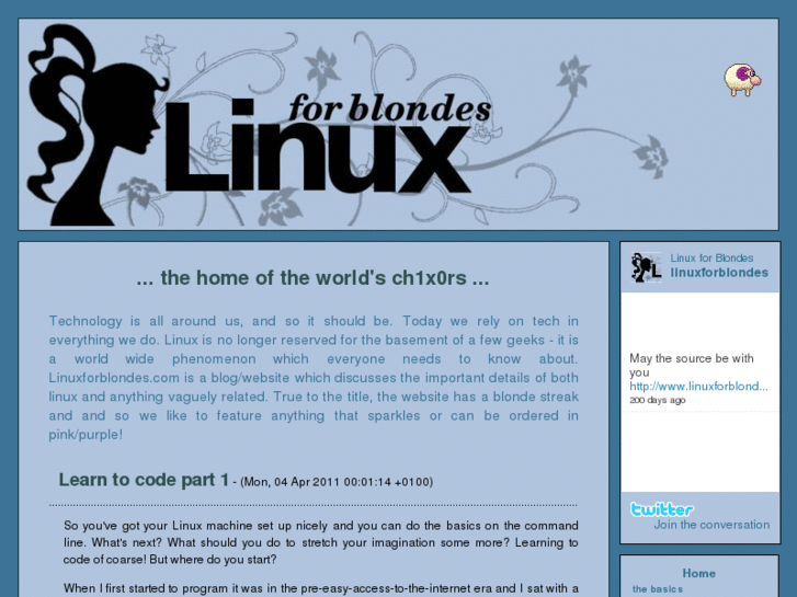 www.linuxforblondes.com