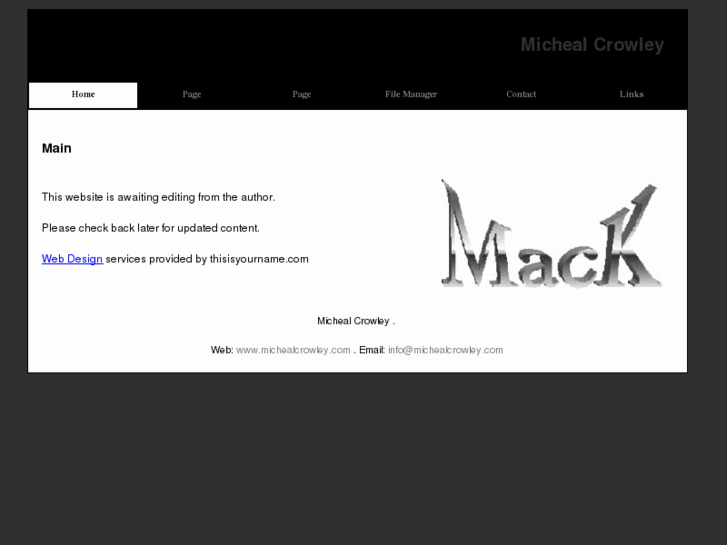 www.michealcrowley.com