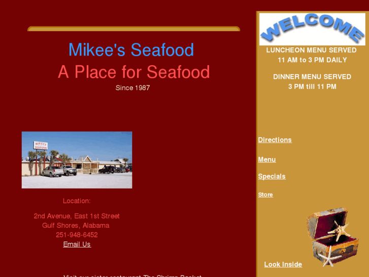 www.mikeesseafood.com