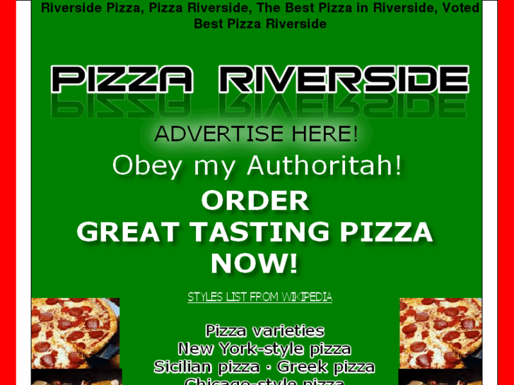 www.pizzariverside.com