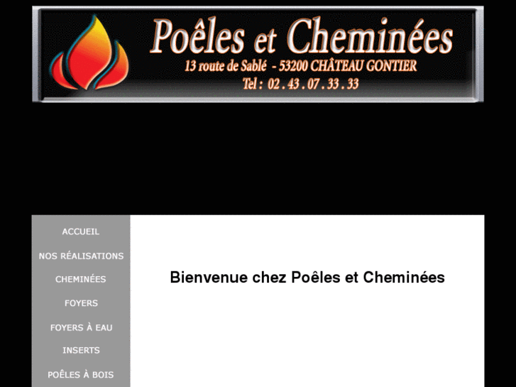 www.poelesetcheminees.com