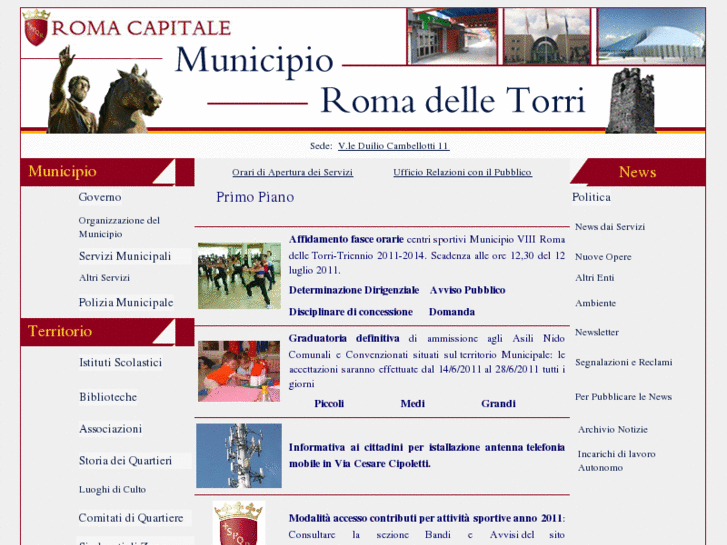 www.romamunicipiodelletorri.it