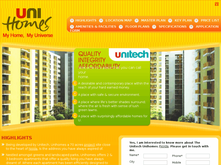 www.unitechunihomesnoida.in