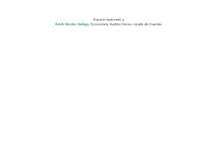 www.adolfobenitez.es