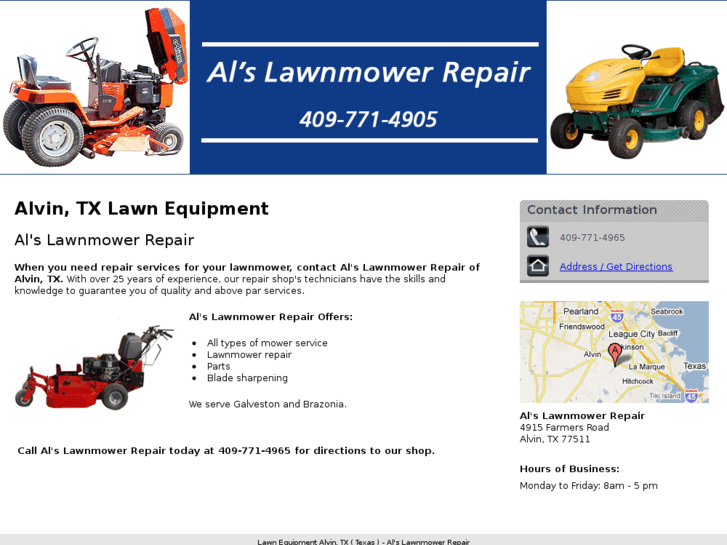 www.alslawnmowerrepair.com