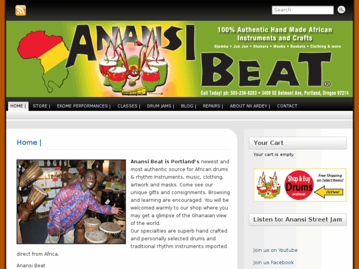 www.anansiafricandrums.com