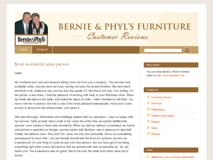 www.bernieandphylscustomerreviews.com